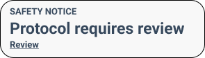 Treatment notification